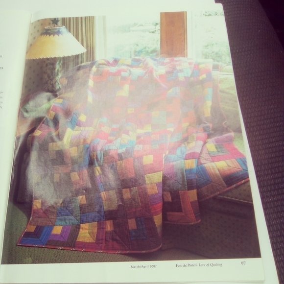 Fons & Porter Love of Quilting Magazine March/April 2007 Batiks Quilt Patterns - Picture 7 of 7